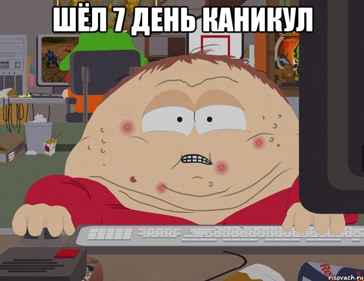 Шёл 7 день каникул 