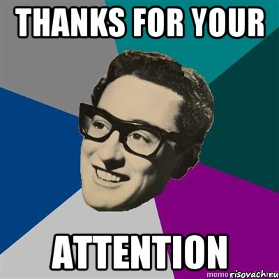 thanks for your Attention