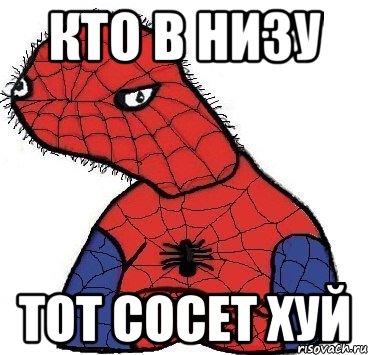 КТО В НИЗУ ТОТ СОСЕТ ХУЙ