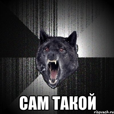  Сам такой, Мем Сумасшедший волк