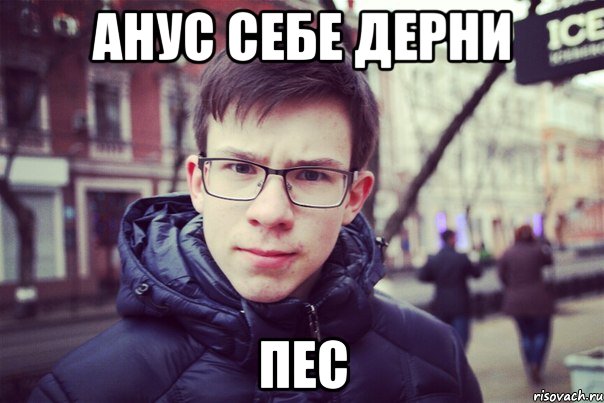 анус себе дерни пес, Мем суровыйпарень