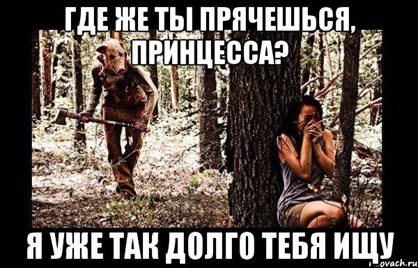 где же ты прячешься, принцесса? я уже так долго тебя ищу