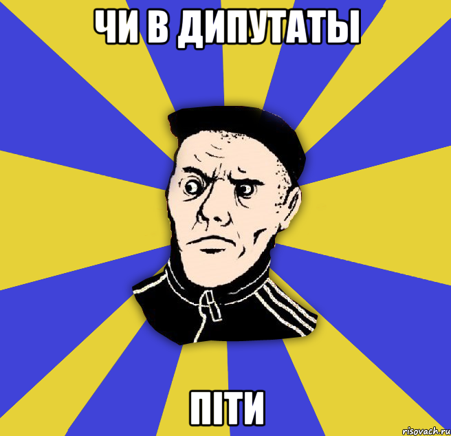 чи в дипутаты піти