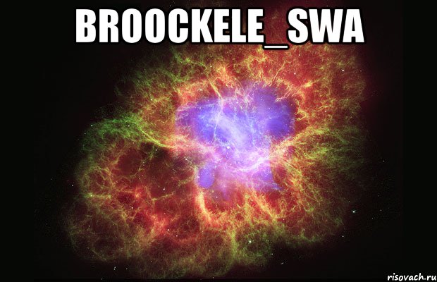 broockele_swa , Мем Туманность