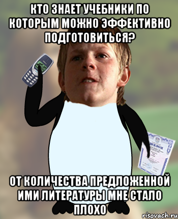 Кто знает учебники по которым можно эффективно подготовиться? От количества предложенной ими литературы мне стало плохо
