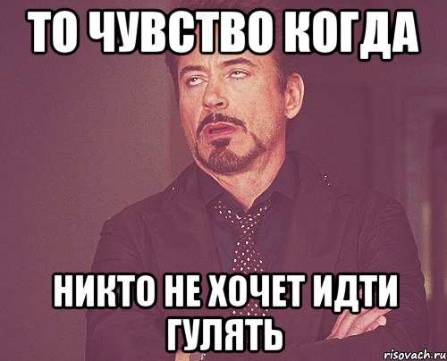 То чувство когда Никто не хочет идти гулять, Мем твое выражение лица