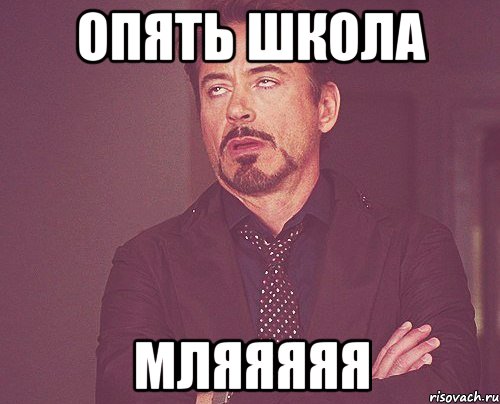 опять школа мляяяяя, Мем твое выражение лица
