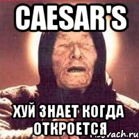 Caesar's Хуй знает когда откроется, Мем Ванга (цвет)