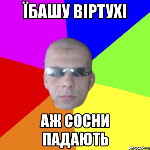їбашу віртухі аж сосни падають