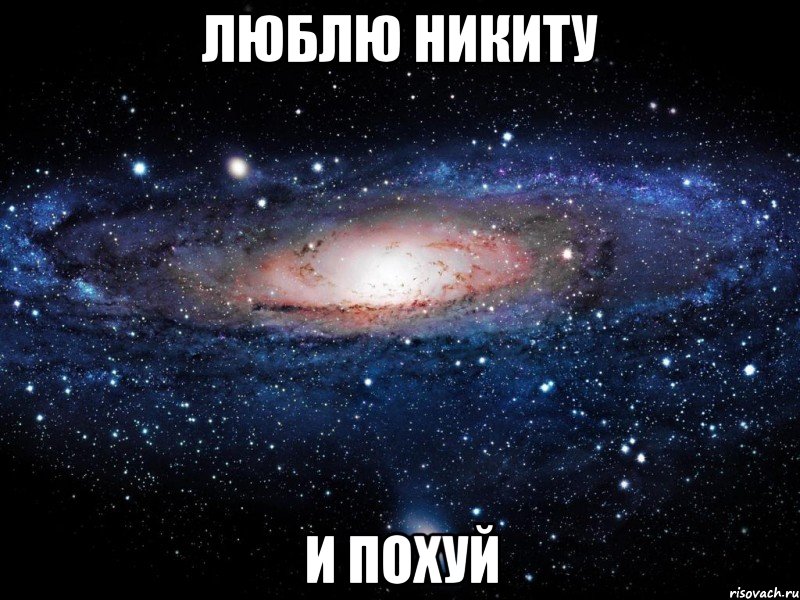 ЛЮБЛЮ НИКИТУ И ПОХУЙ, Мем Вселенная