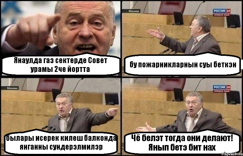 Янаулда газ сектерде Совет урамы 2че йортта бу пожарникларнын суы беткэн былары исерек килеш балконда янганны сундерэлмилэр Чё белэт тогда они делают! Янып бетэ бит нах