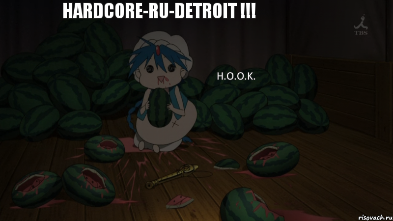 HARDCORE-RU-DETROIT !!! H.O.O.K., Комикс 2