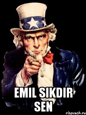  emil sikdir sen, Мем а ты