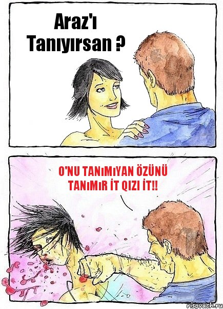 Araz'ı Tanıyırsan ? O'nu Tanımıyan özünü Tanımır İt qizi İt!!