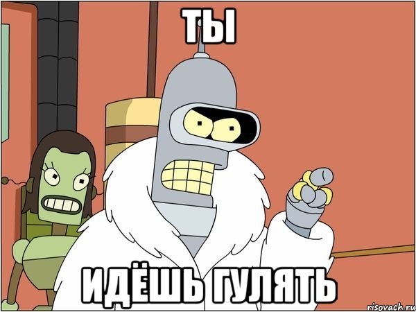 ТЫ ИДЁШЬ ГУЛЯТЬ, Мем Бендер