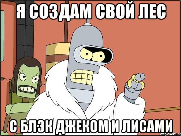 Я создам свой Лес С Блэк Джеком и Лисами, Мем Бендер