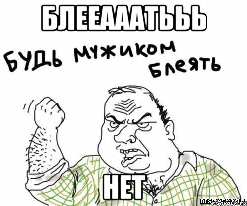 БЛЕЕАААТЬЬЬ НЕТ, Мем блять