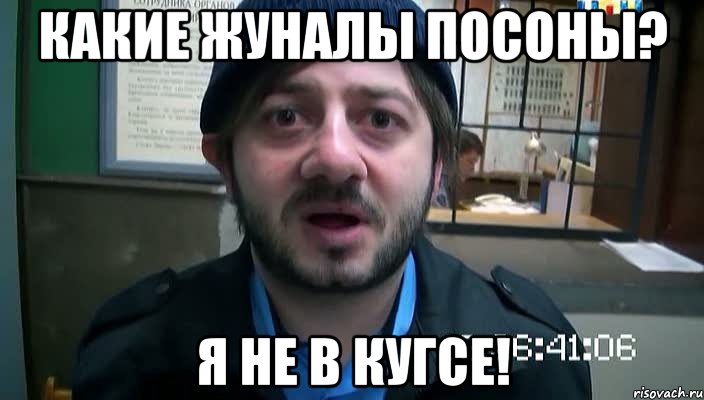 Какие жуналы посоны? Я не в кугсе!, Мем Бородач