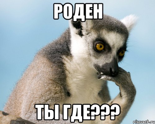 РОДЕН ТЫ ГДЕ???