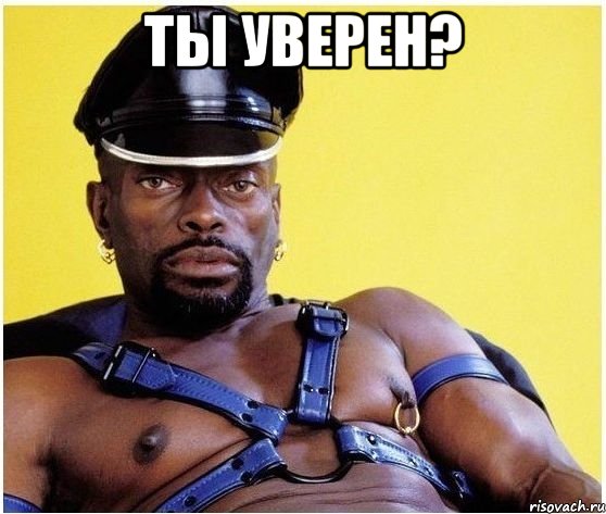 ТЫ УВЕРЕН? , Мем Черный властелин