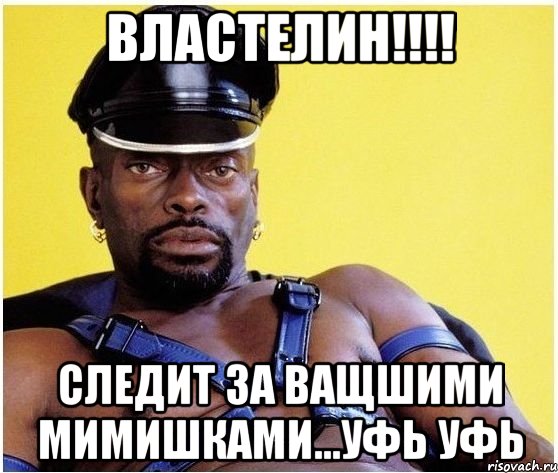 Властелин!!!! Следит за ващшими мимишками...уфь уфь, Мем Черный властелин