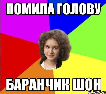 помила голову баранчик шон