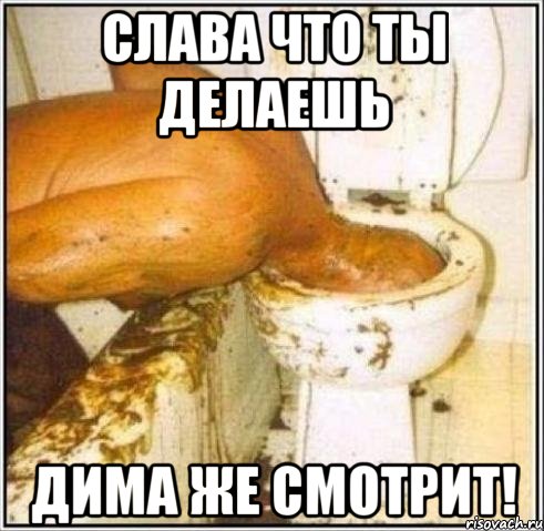 слава что ты делаешь дима же смотрит!, Мем Дайвер