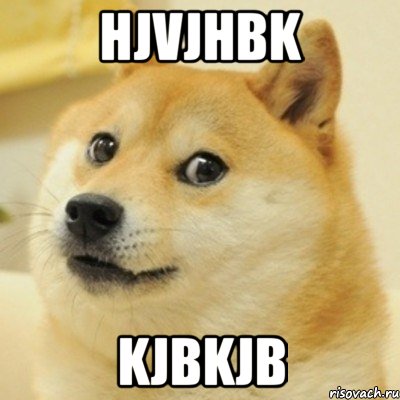 hjvjhbk kjbkjb, Мем doge woof