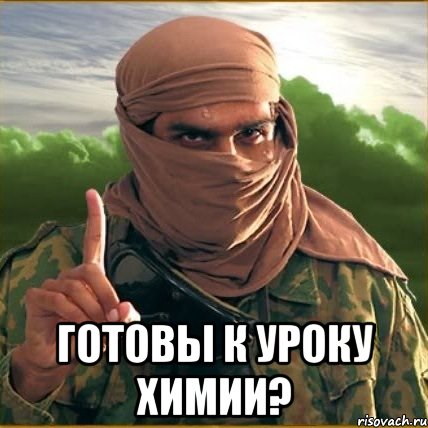  Готовы к уроку химии?
