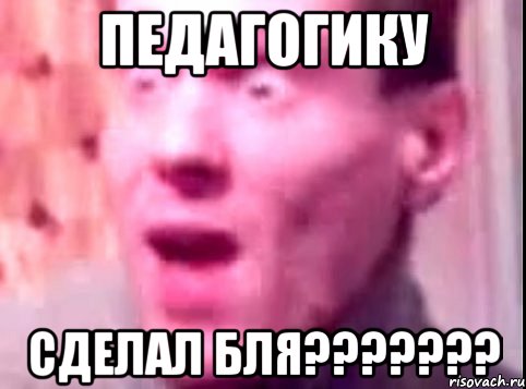 Педагогику сделал бля???????, Мем Дверь мне запили