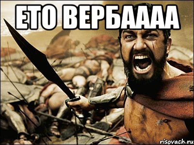 ето вербаааа , Мем Это Спарта