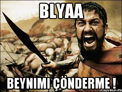 Blyaa Beynimi çönderme !, Мем Это Спарта