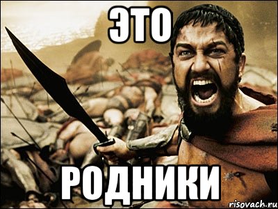 это родники, Мем Это Спарта