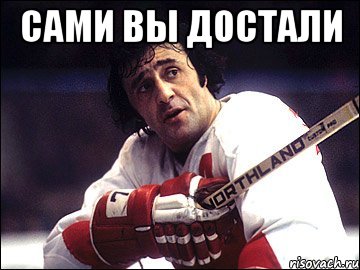 Сами вы достали 