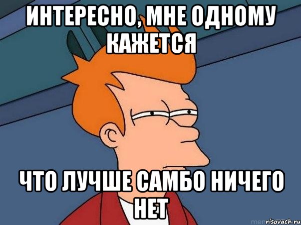 Интересно, мне одному кажется что лучше самбо ничего нет, Мем  Фрай (мне кажется или)