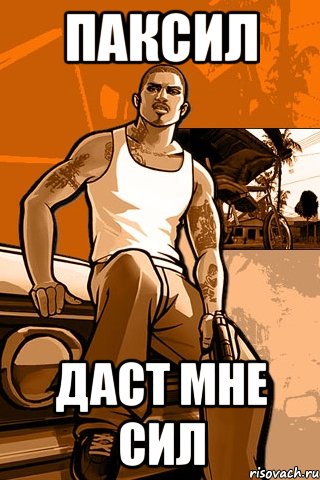 ПАКСИЛ даст мне сил, Мем GTA