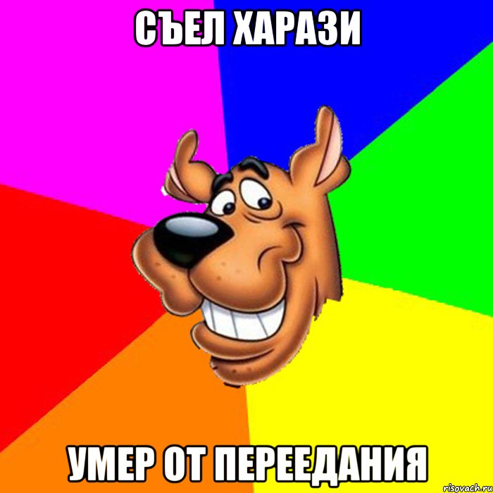 съел харази умер от переедания