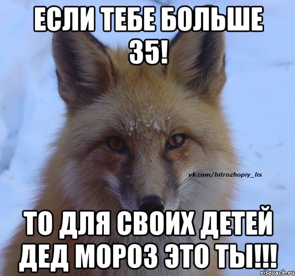 Если тебе больше 35! То для своих детей дед мороз это ты!!!