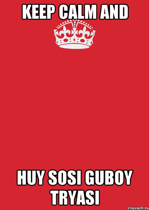 Keep Calm And Huy sosi guboy tryasi, Комикс Keep Calm 3