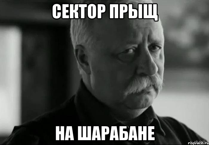 Сектор прыщ На шарабане, Мем Не расстраивай Леонида Аркадьевича