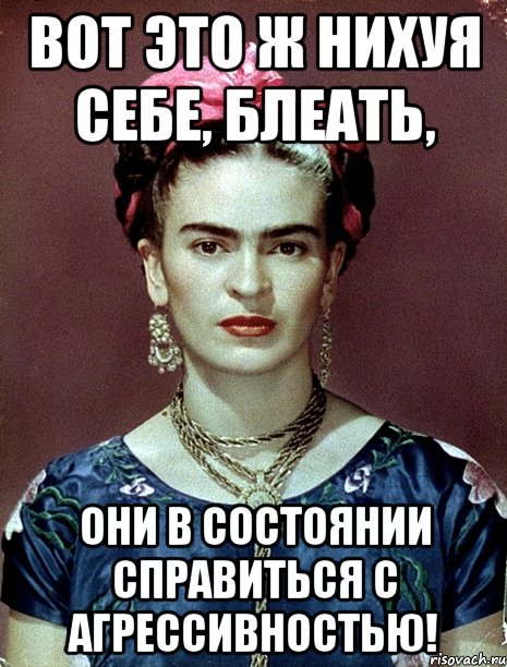 ВОТ ЭТО Ж НИХУЯ СЕБЕ, БЛЕАТЬ, ОНИ В СОСТОЯНИИ СПРАВИТЬСЯ С АГРЕССИВНОСТЬЮ!