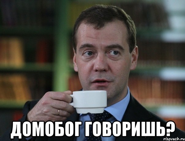  Домобог говоришь?, Мем Медведев спок бро