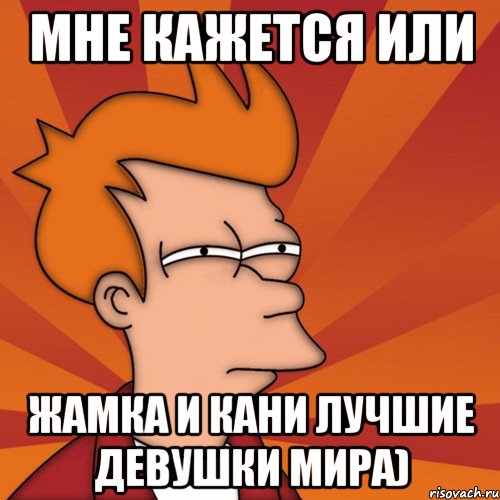 Мне кажется или Жамка и Кани лучшие девушки мира), Мем Мне кажется или (Фрай Футурама)