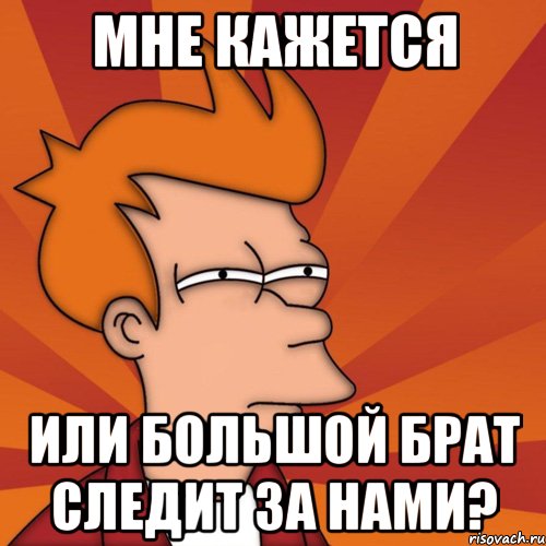Мне кажется Или большой брат следит за нами?, Мем Мне кажется или (Фрай Футурама)