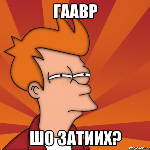 Гаавр Шо затиих?, Мем Мне кажется или (Фрай Футурама)