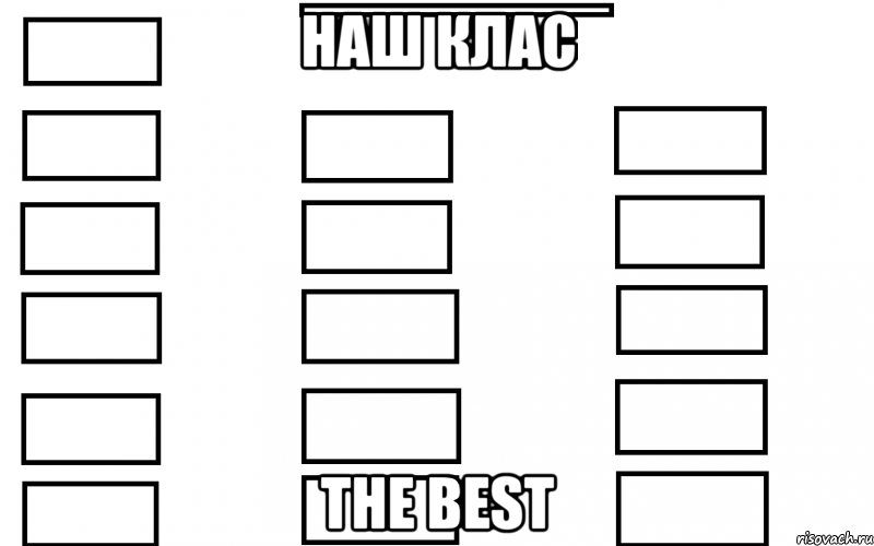 наш клас the best, Мем  Мой класс