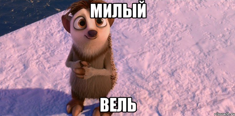 милый вель, Мем Неужели