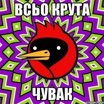 Всьо крута ЧУВАК, Мем Омская птица