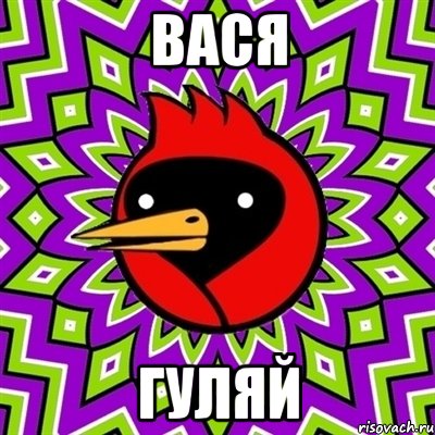 вася гуляй, Мем Омская птица