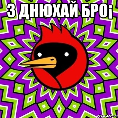 З днюхай бро¡ , Мем Омская птица